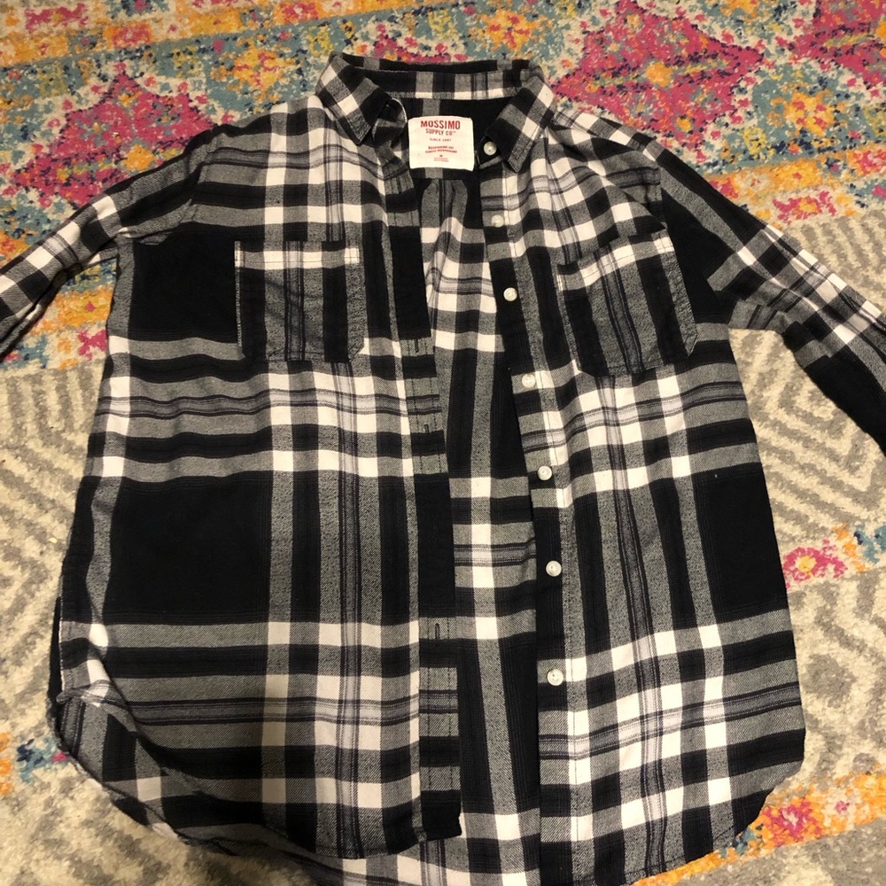 Black and White Flannel Women’s